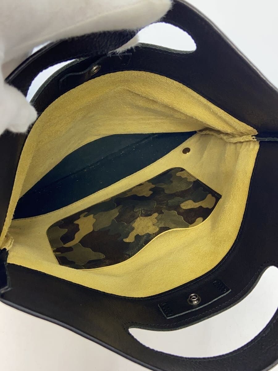 marka Clutch Bag Leather GRN Camouflage 6