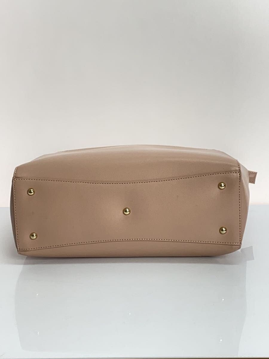 MARY QUANT Logo Tote Bag PNK Solid 4