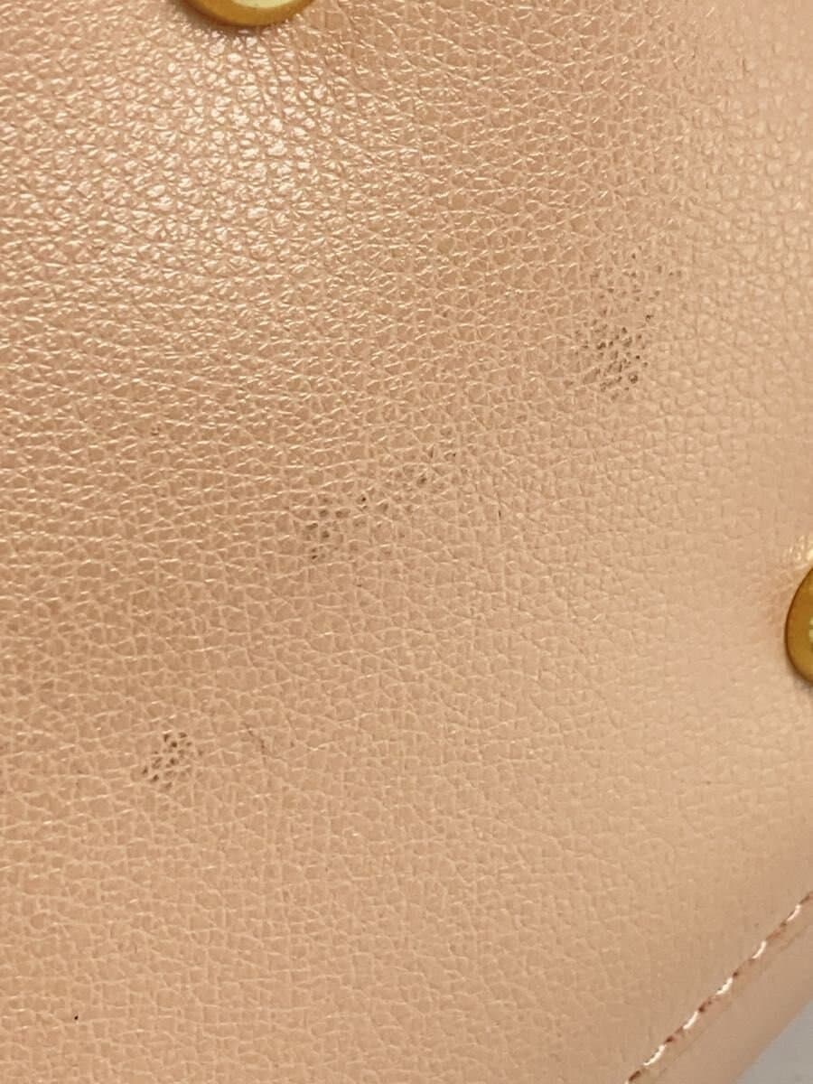 MARY QUANT Logo Tote Bag PNK Solid 9