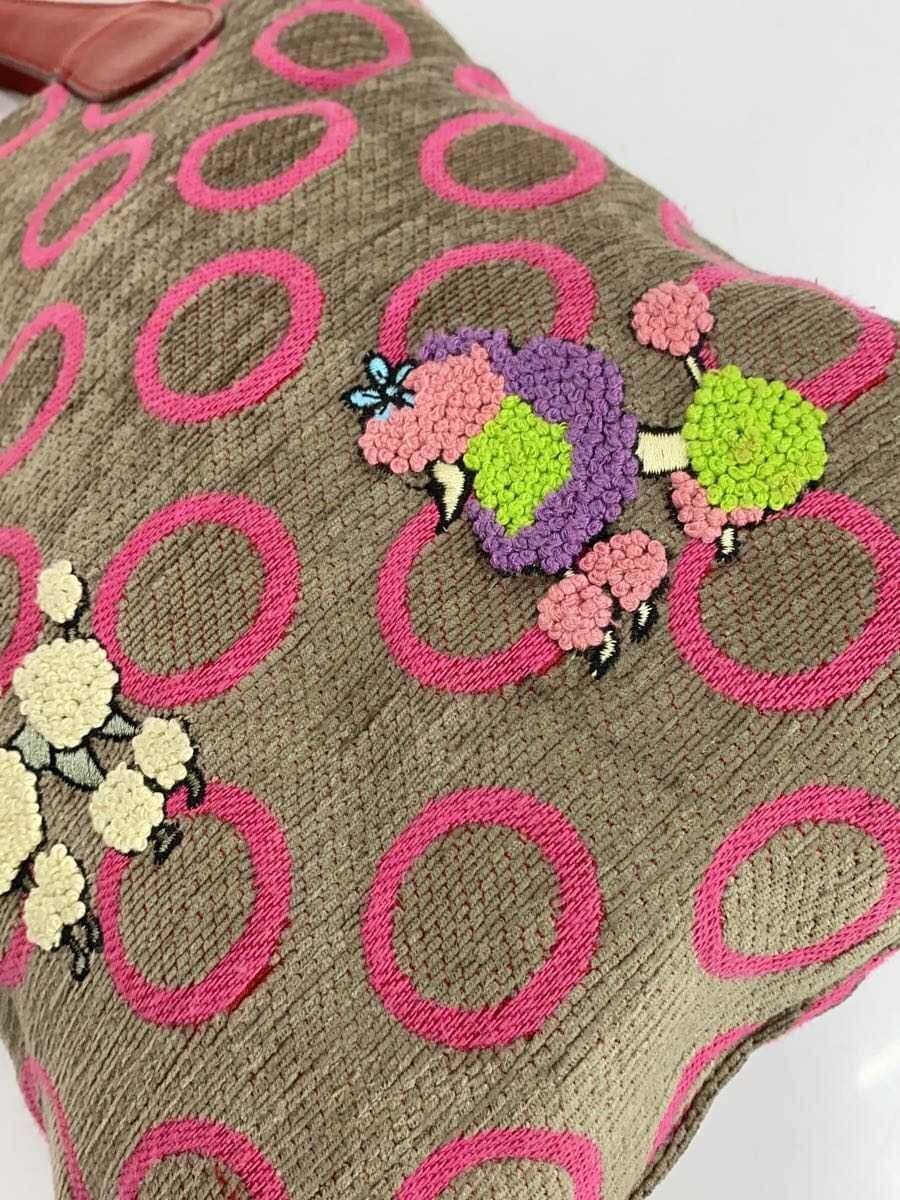 Think Bee!Poodle Tote Bag GRY 7