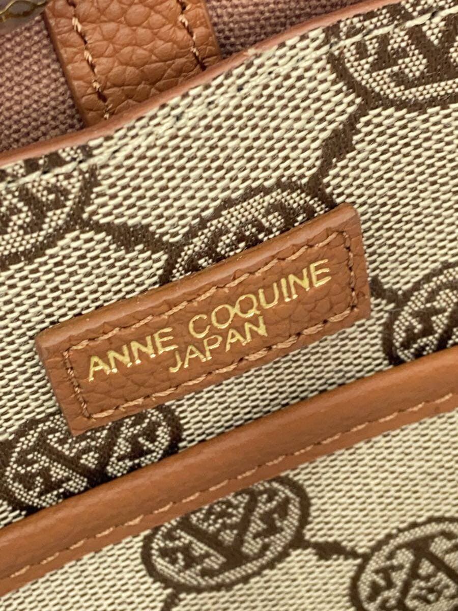 Anne Coquine2-Way Handbag BRW All Over Pattern 5