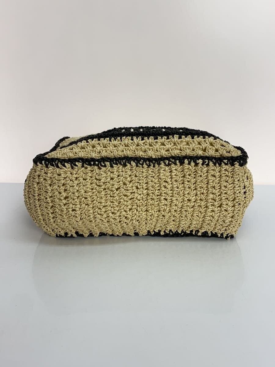 SNIDEL Pattern Weave Logo Tote Bag BEG SWGB252632 4