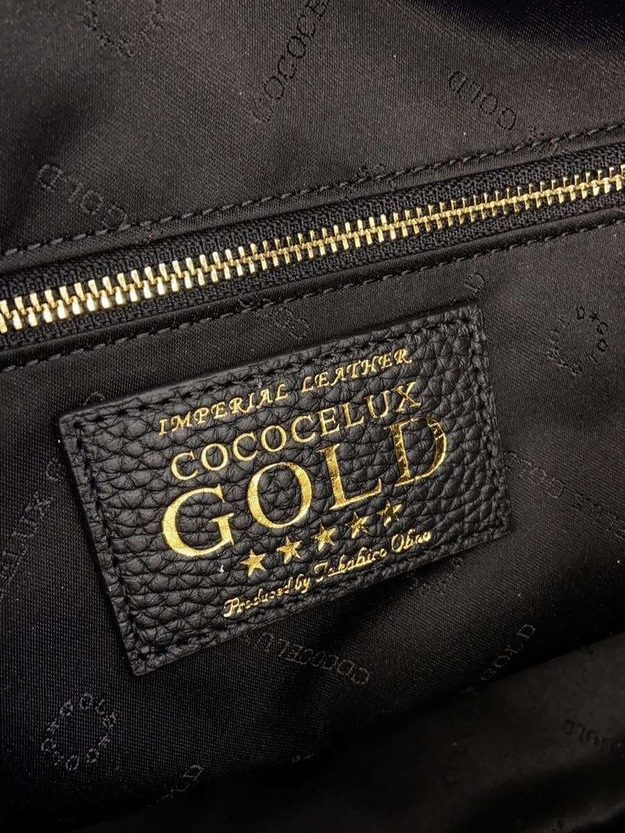 COCOCELUX GOLD Shoulder Bag BLK 5