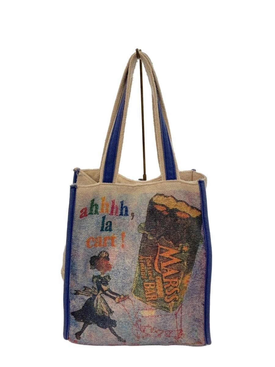 Other Brand Mars Bar Graphic Tote Bag CRM All Over Pattern