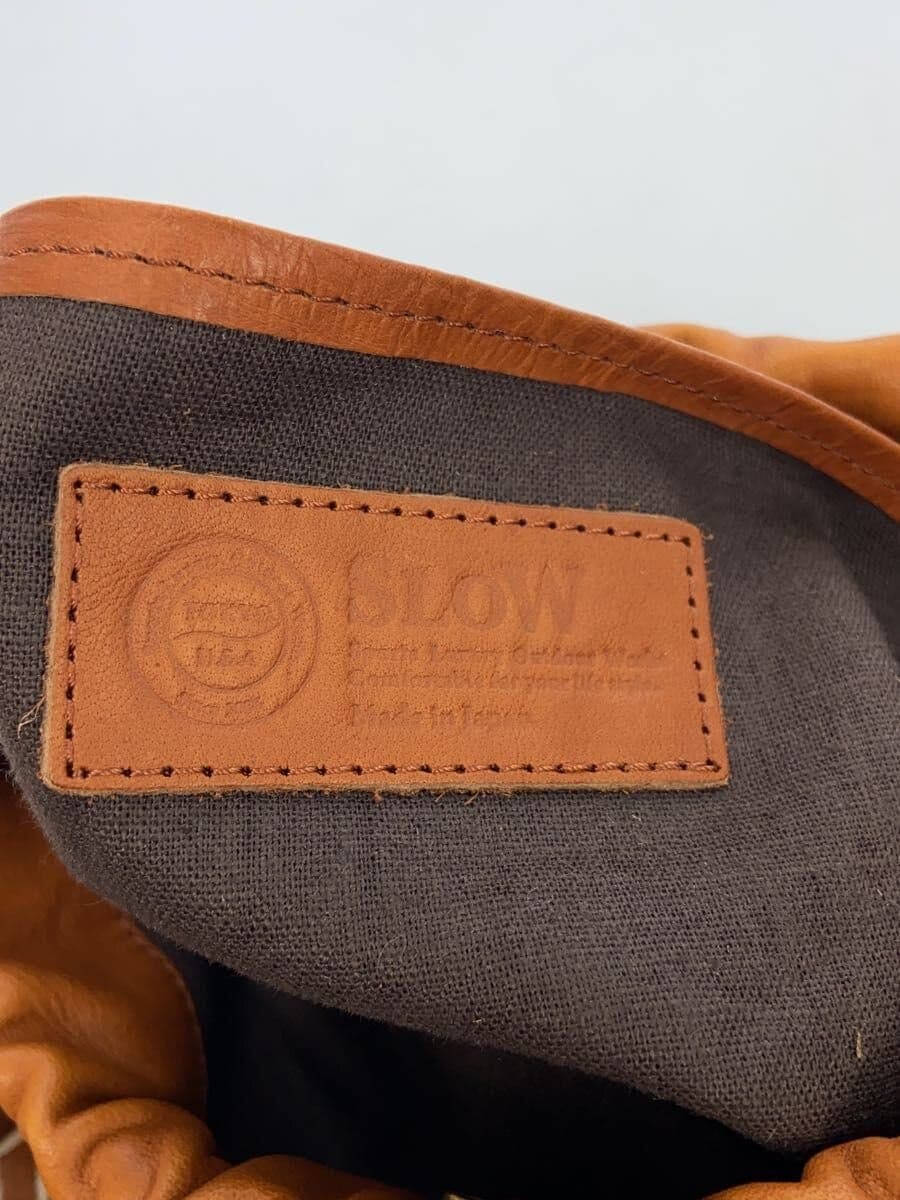 SLOW&CO fishing bag drawstring bag bag leather CML plain 5