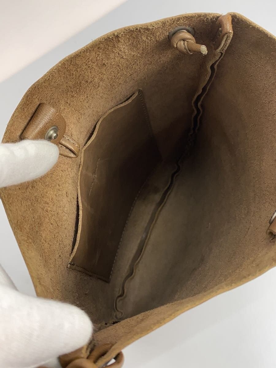 ARTS&CRAFTS Shoulder Bag Leather BRW Solid 6