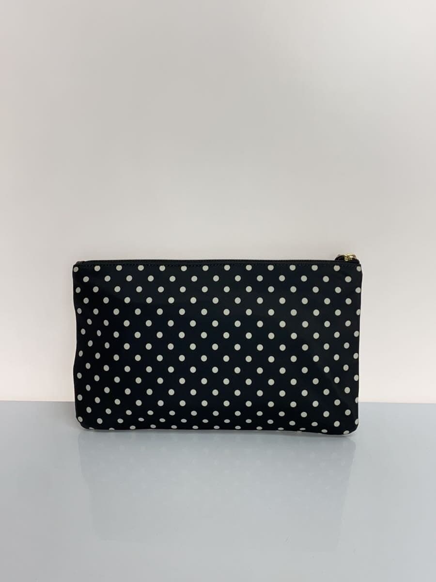 kate spade new york Clutch Bag Pouch Nylon BLK Dot 3