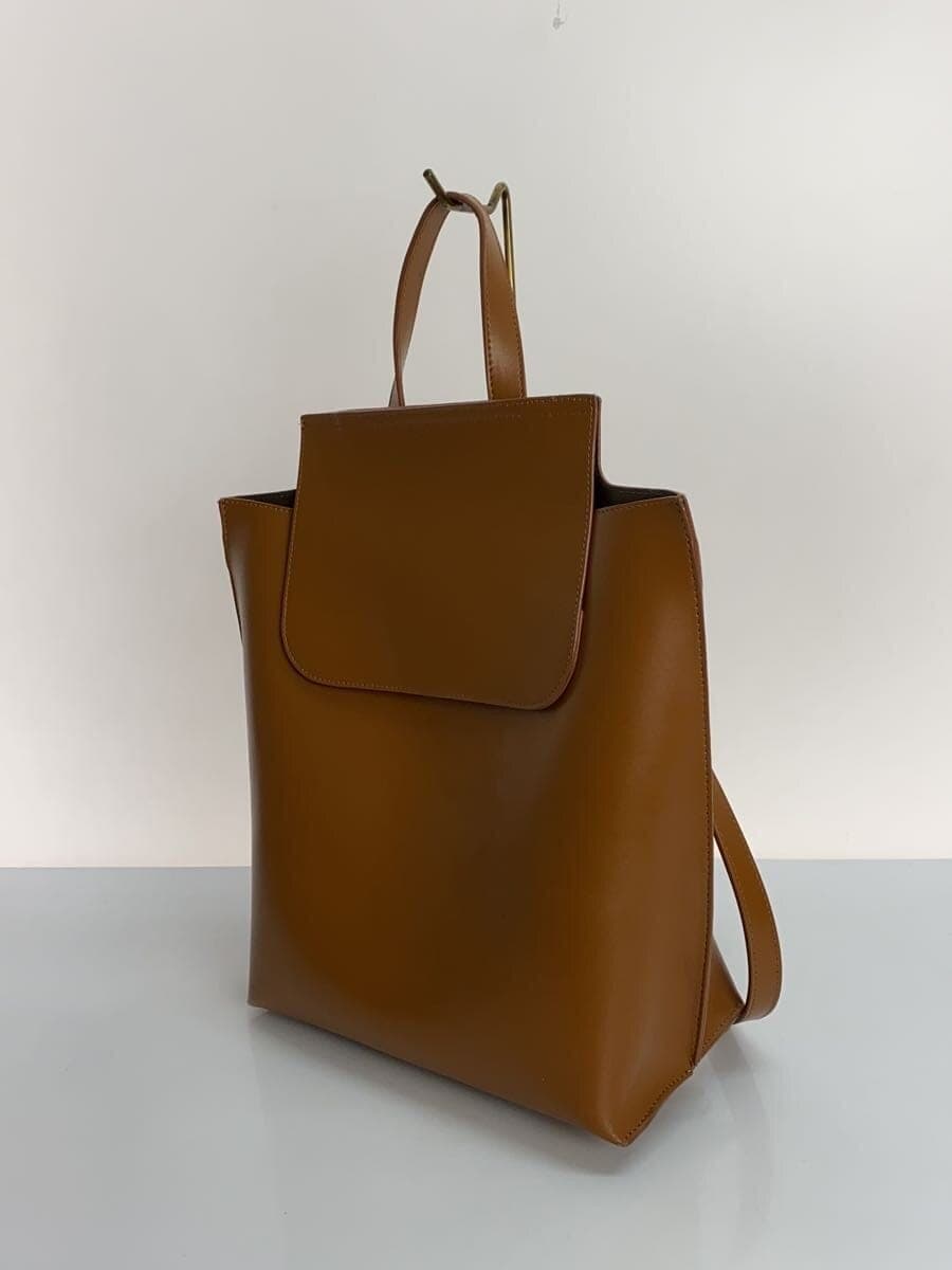 YAHKI Backpack Leather CML Solid 2