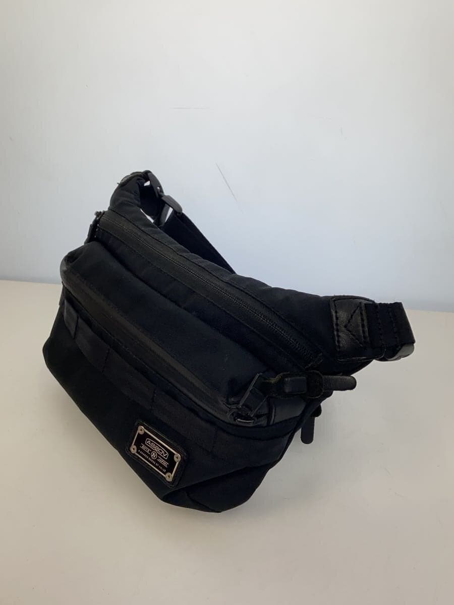 AS2OV Waist Bag BLK Solid 2