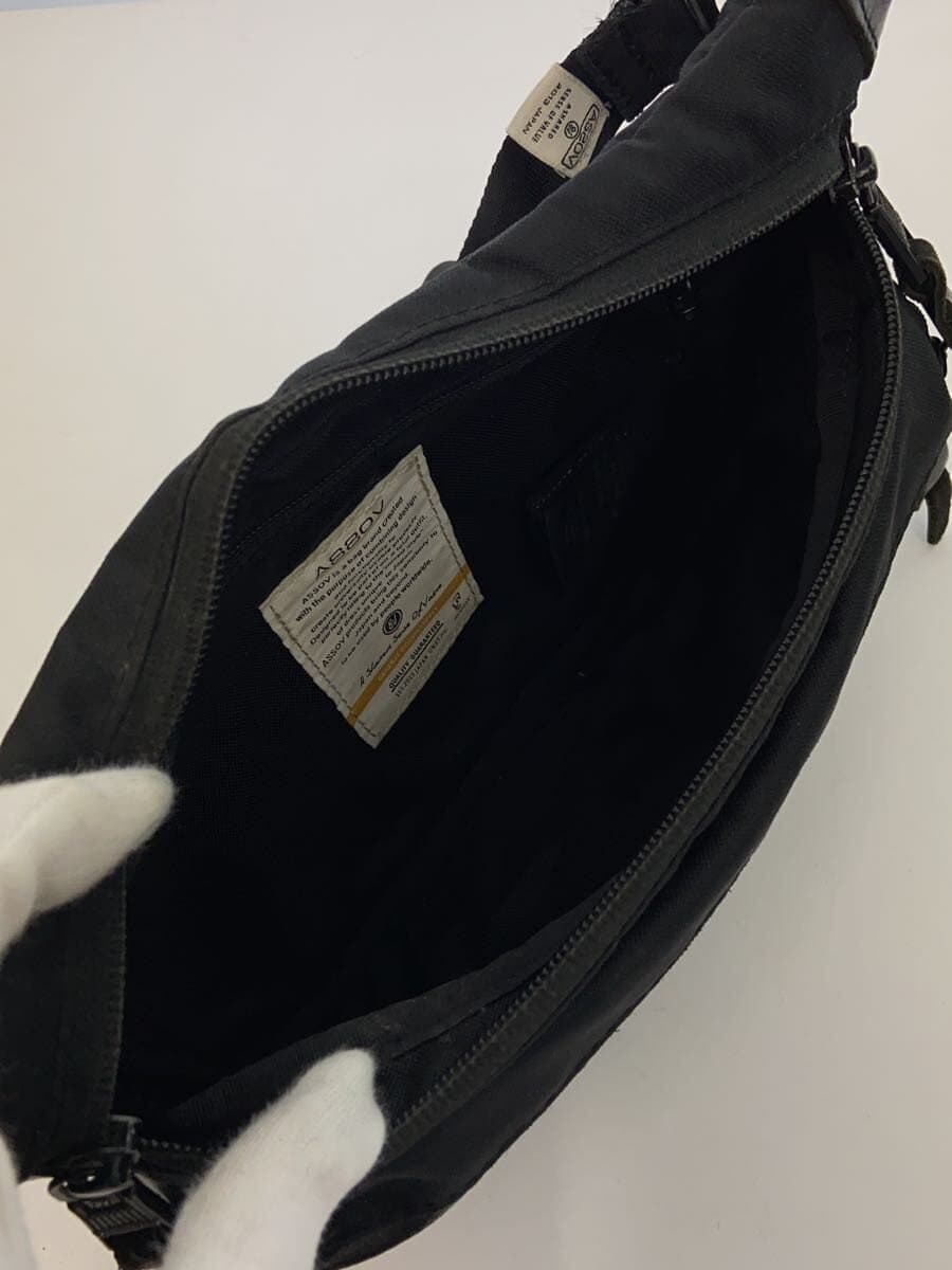 AS2OV Waist Bag BLK Solid 6