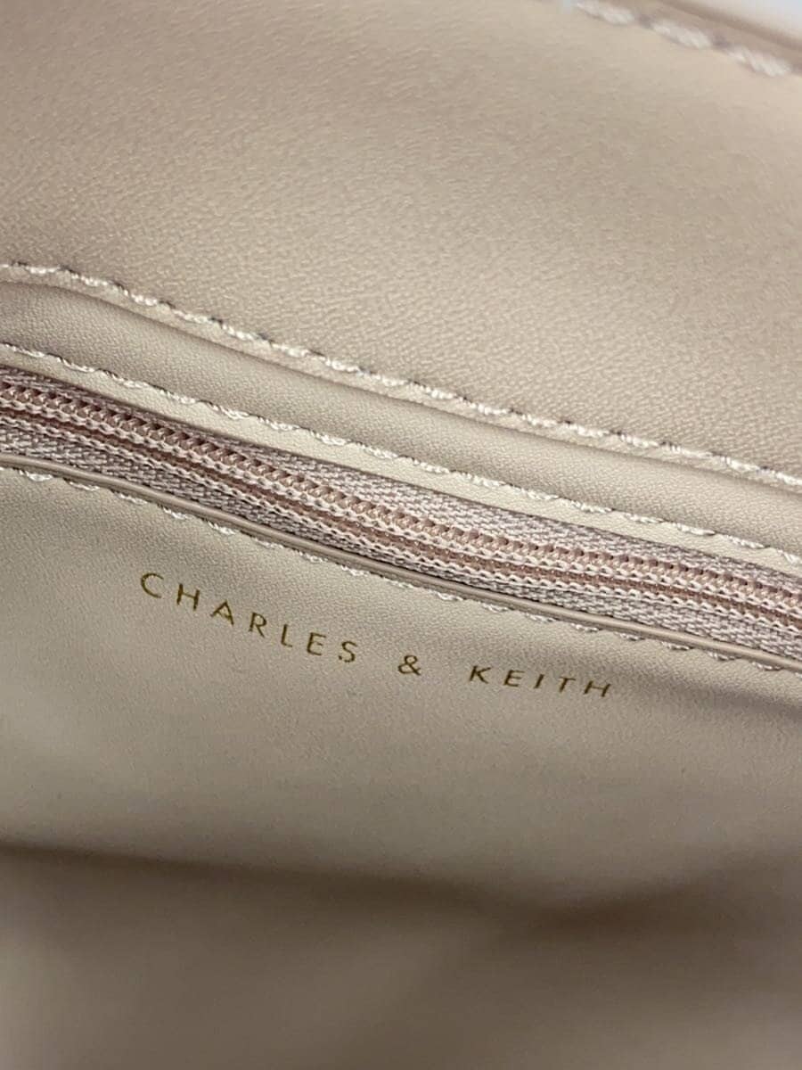 CHARLES&KEITH Buckle Do Tote Bag Bag BEG Solid CK2-30270758 5