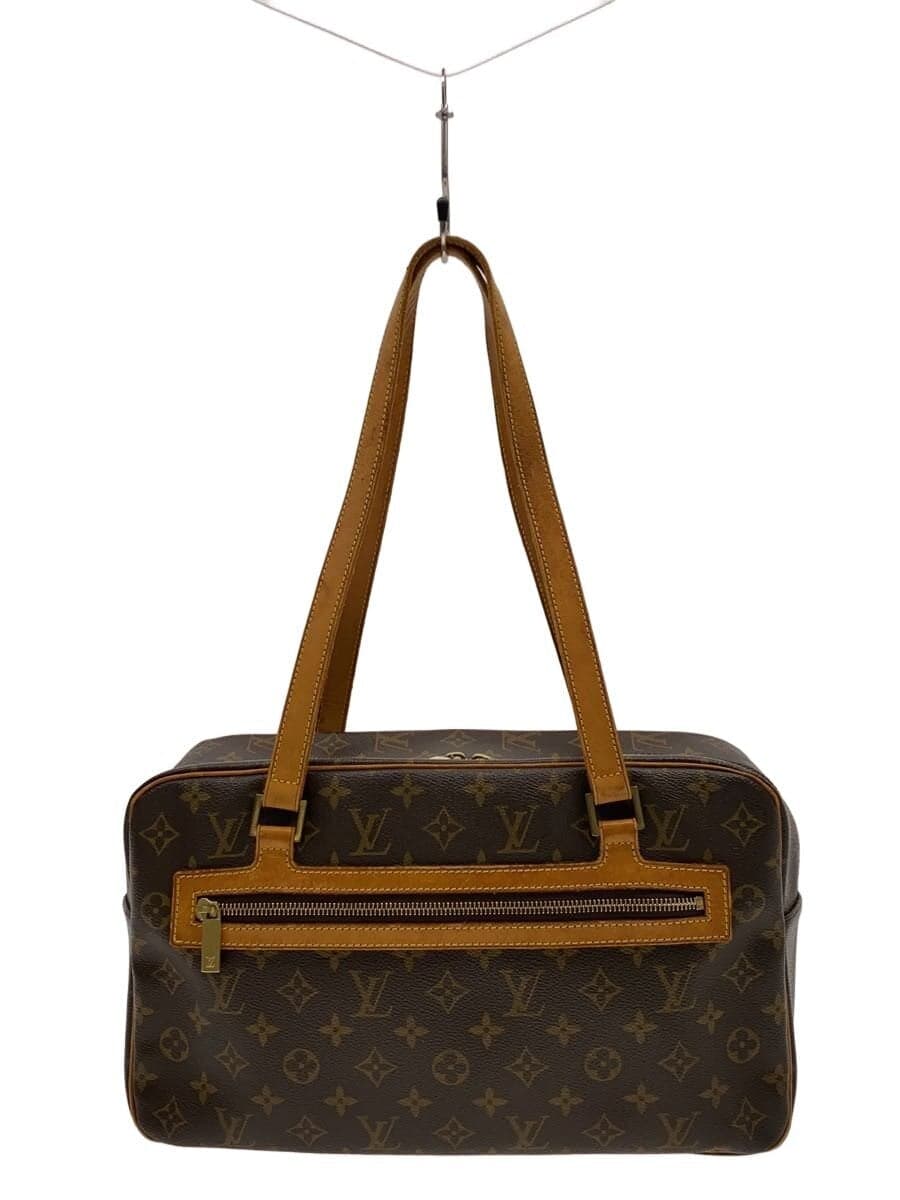 LOUIS VUITTON Cite GM Monogram Canvas PVC BRW M51181