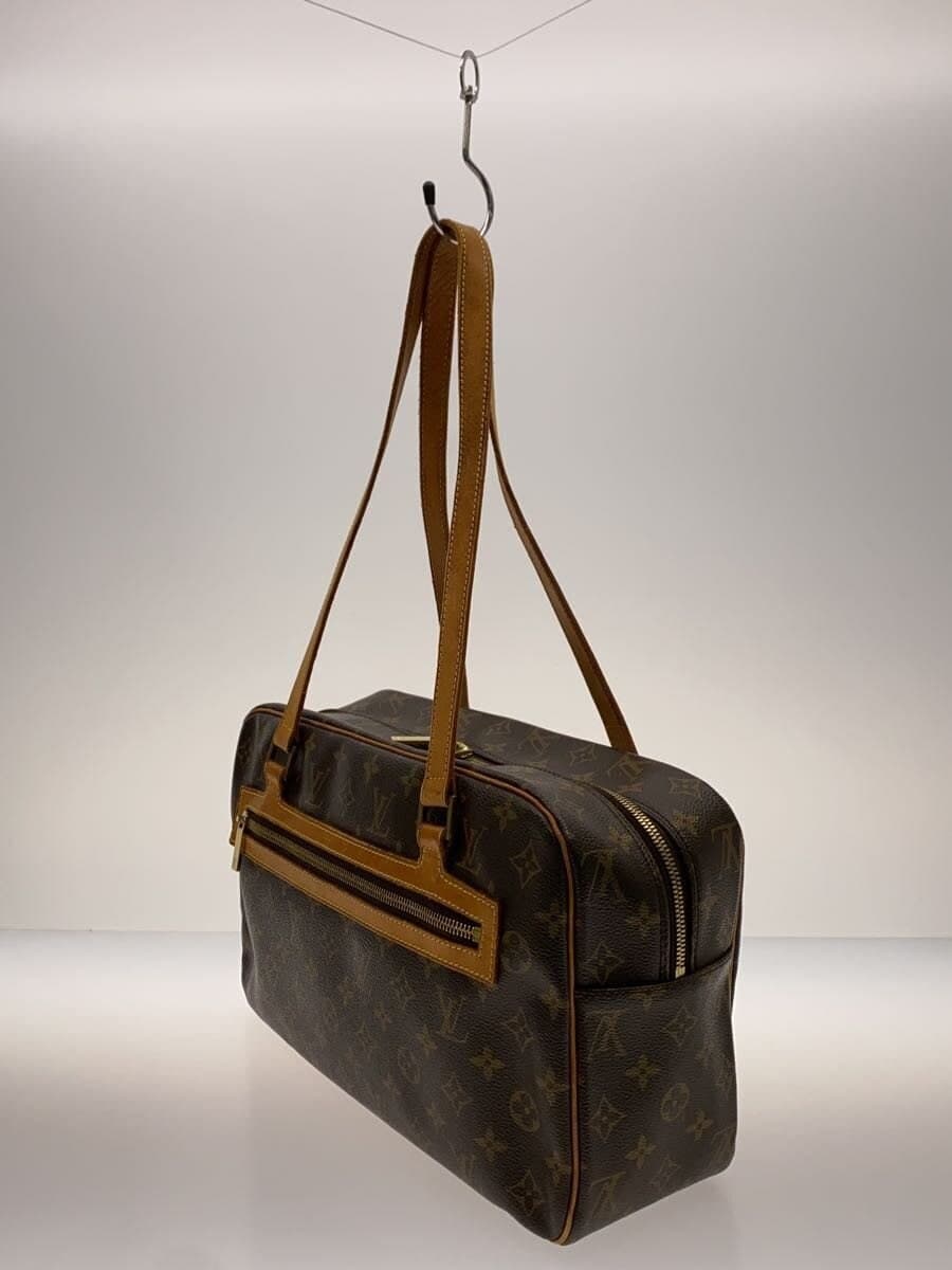 LOUIS VUITTON Cite GM Monogram Canvas PVC BRW M51181 2