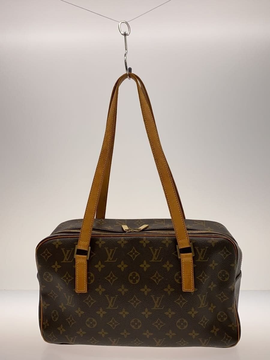 LOUIS VUITTON Cite GM Monogram Canvas PVC BRW M51181 3