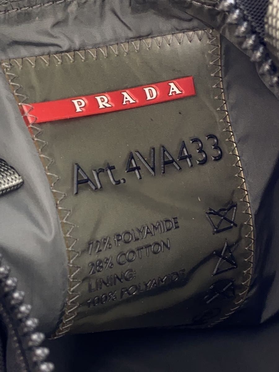 PRADA Shoulder Bag BLK Solid 4VA433 5