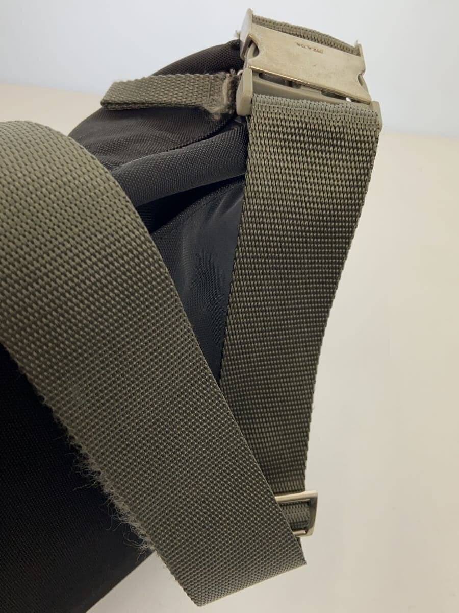 PRADA Shoulder Bag BLK Solid 4VA433 8