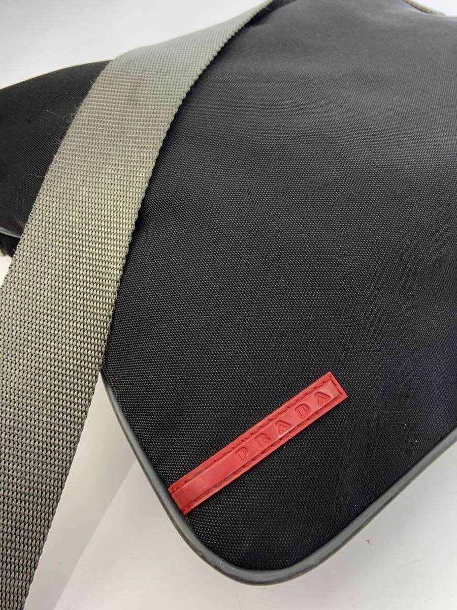 PRADA Shoulder Bag BLK Solid 4VA433 9