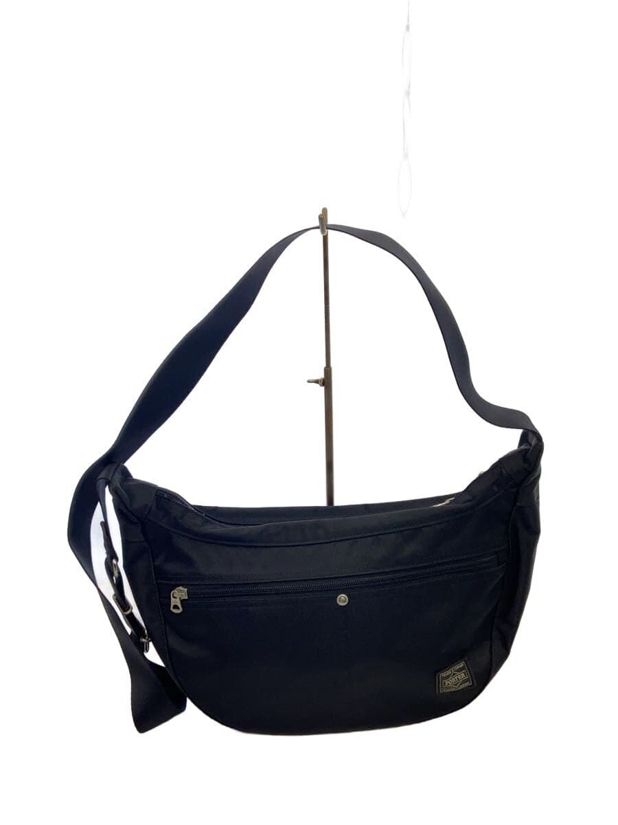 PORTER docomo Docomo Collaboration Banana Shoulder Shoulder Bag BLK Solid Color