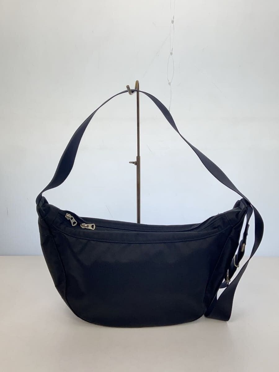 PORTER docomo Docomo Collaboration Banana Shoulder Shoulder Bag BLK Solid Color 3