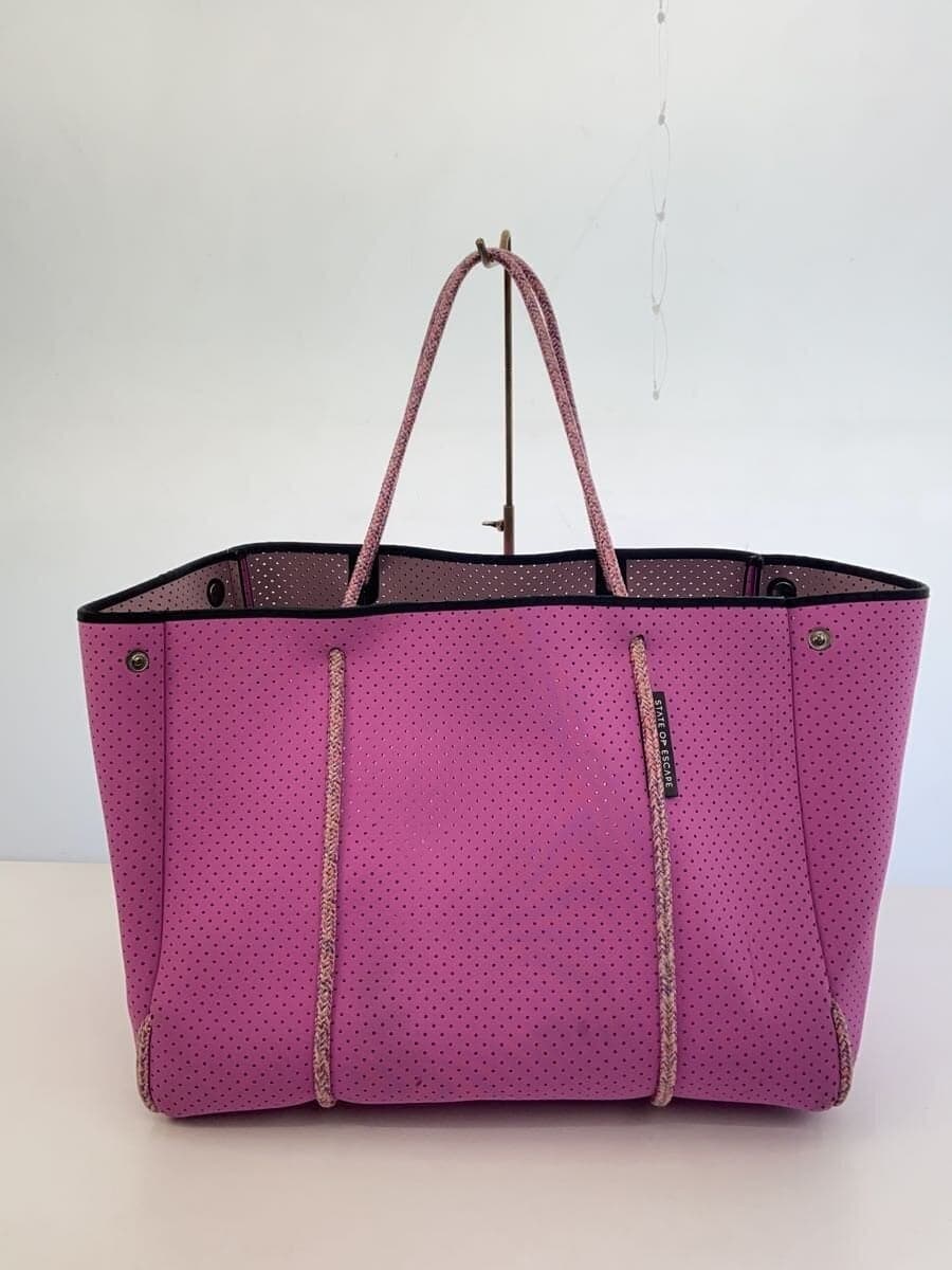 STATE OF ESCAPE tote bag PNK plain 3