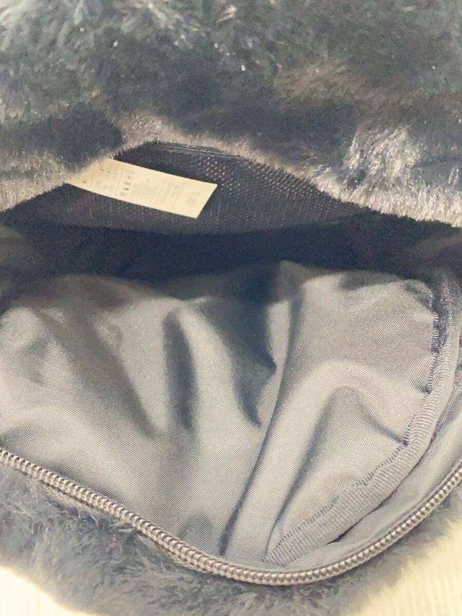 NIKE Backpack Faux Fur BLK Solid 6