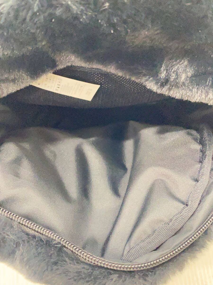 NIKE Backpack Faux Fur BLK Solid 6