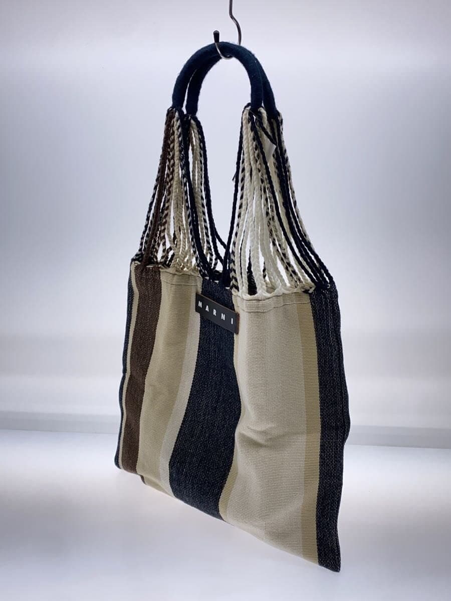 MARNI Bag Canvas Multicolor Stripe 2