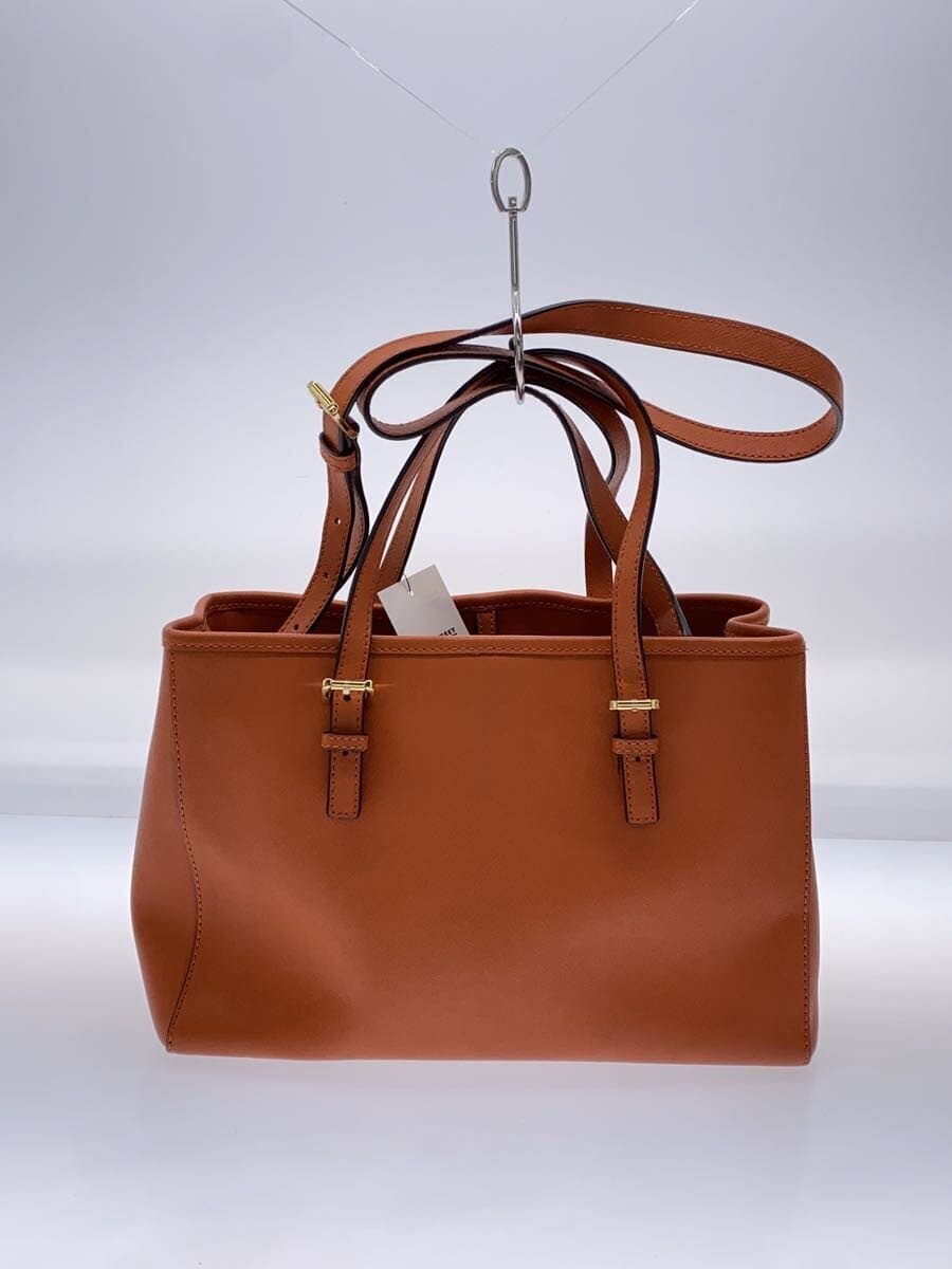 MICHAEL KORS Tote Bag Charm Brown 3