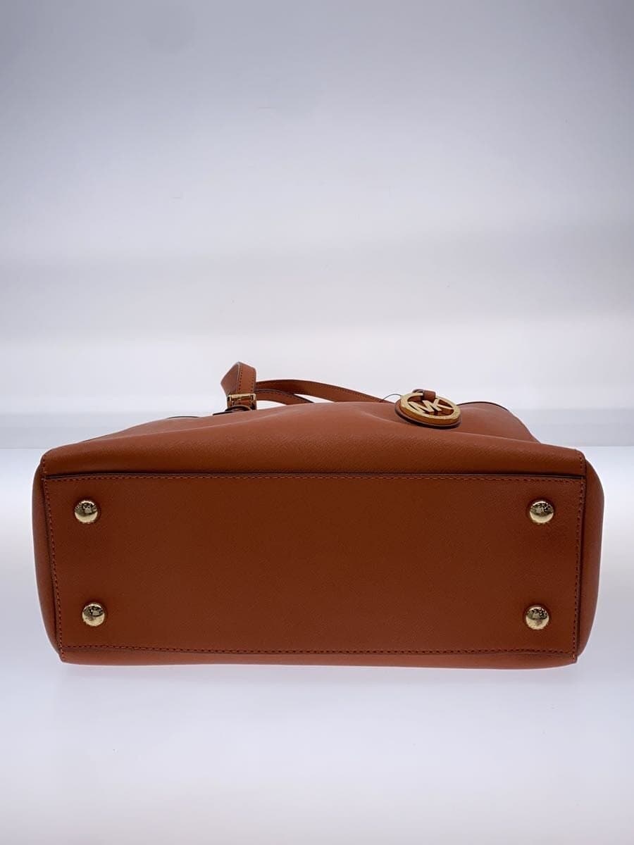 MICHAEL KORS Tote Bag Charm Brown 4