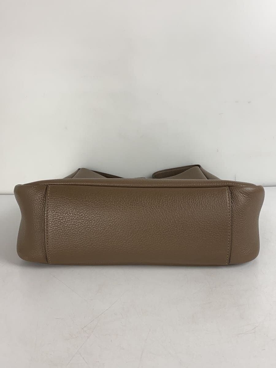 COACH Hadley Large Shoulder Bag Leather Brown CCD65 4