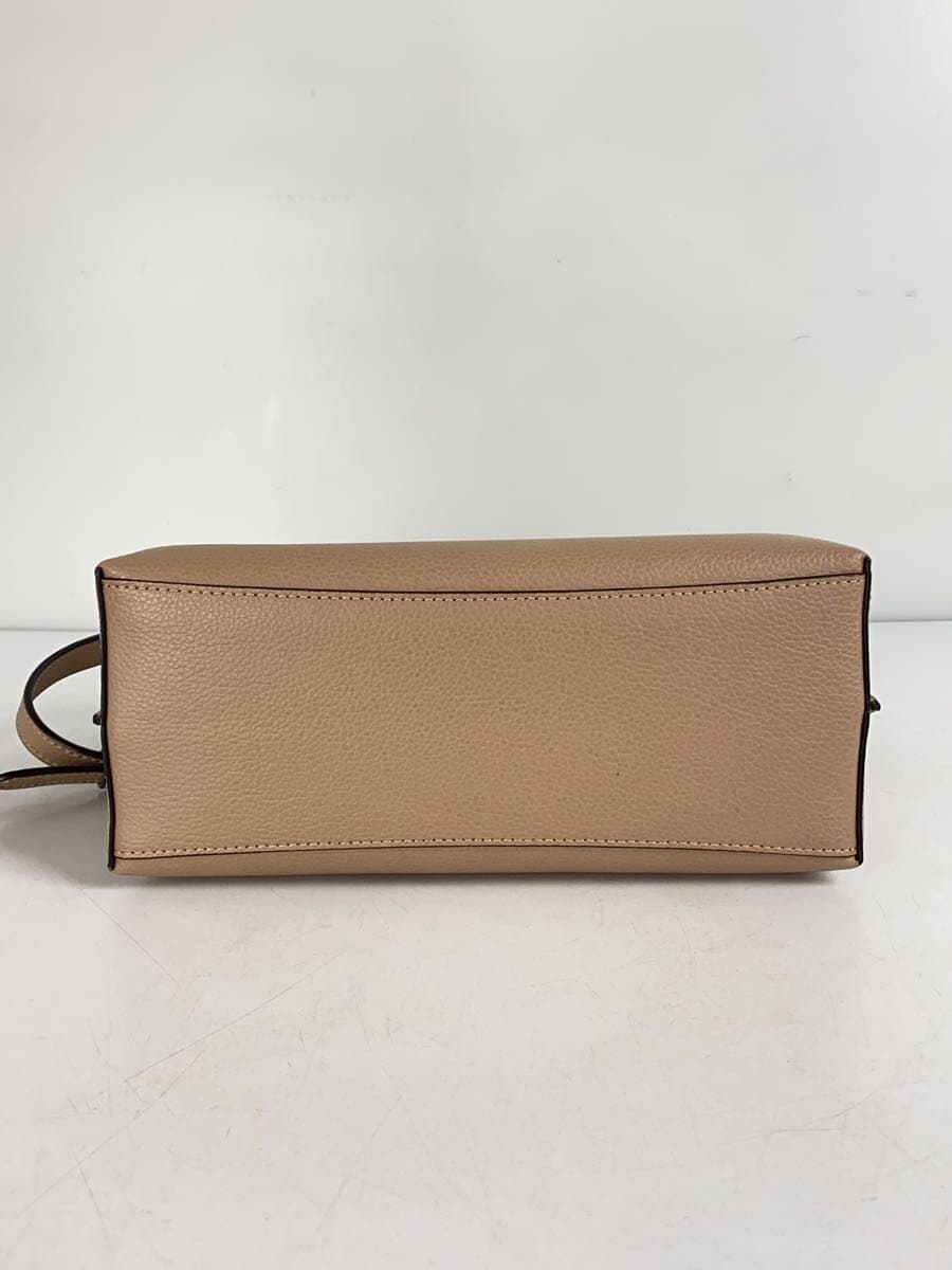 COACH2-Way Shoulder Bag Beige Solid H2140 4