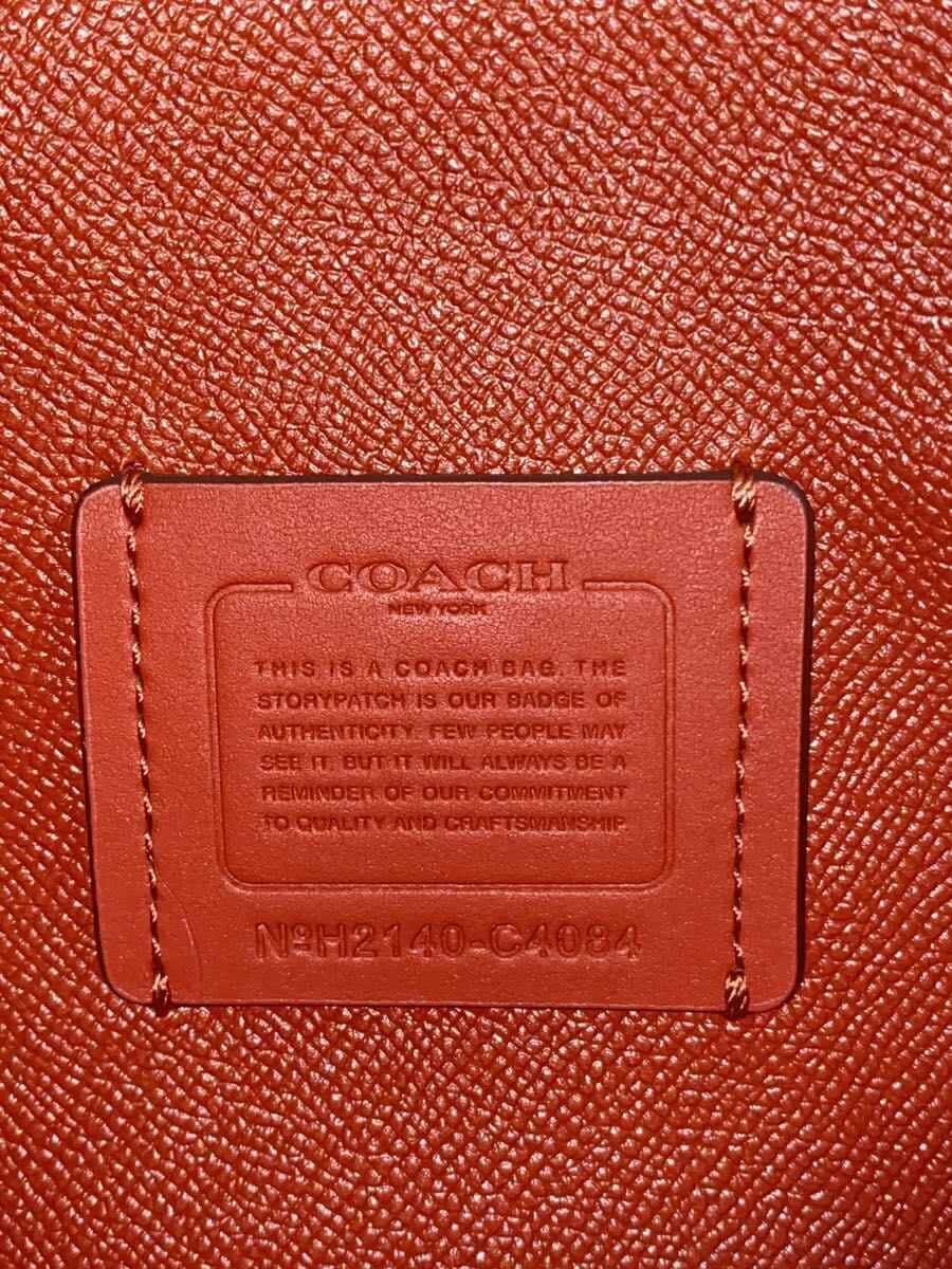 COACH2-Way Shoulder Bag Beige Solid H2140 5