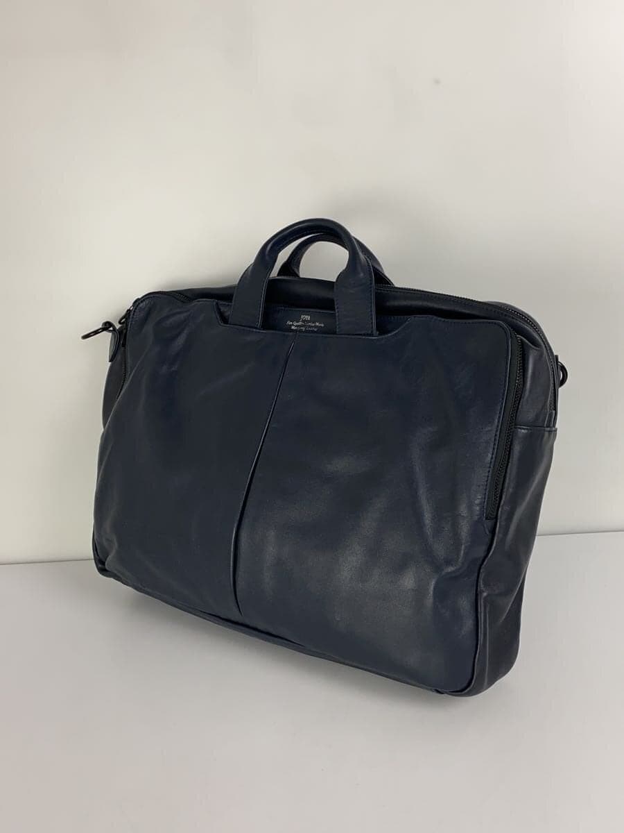 JOYA business bag leather navy J4834 2