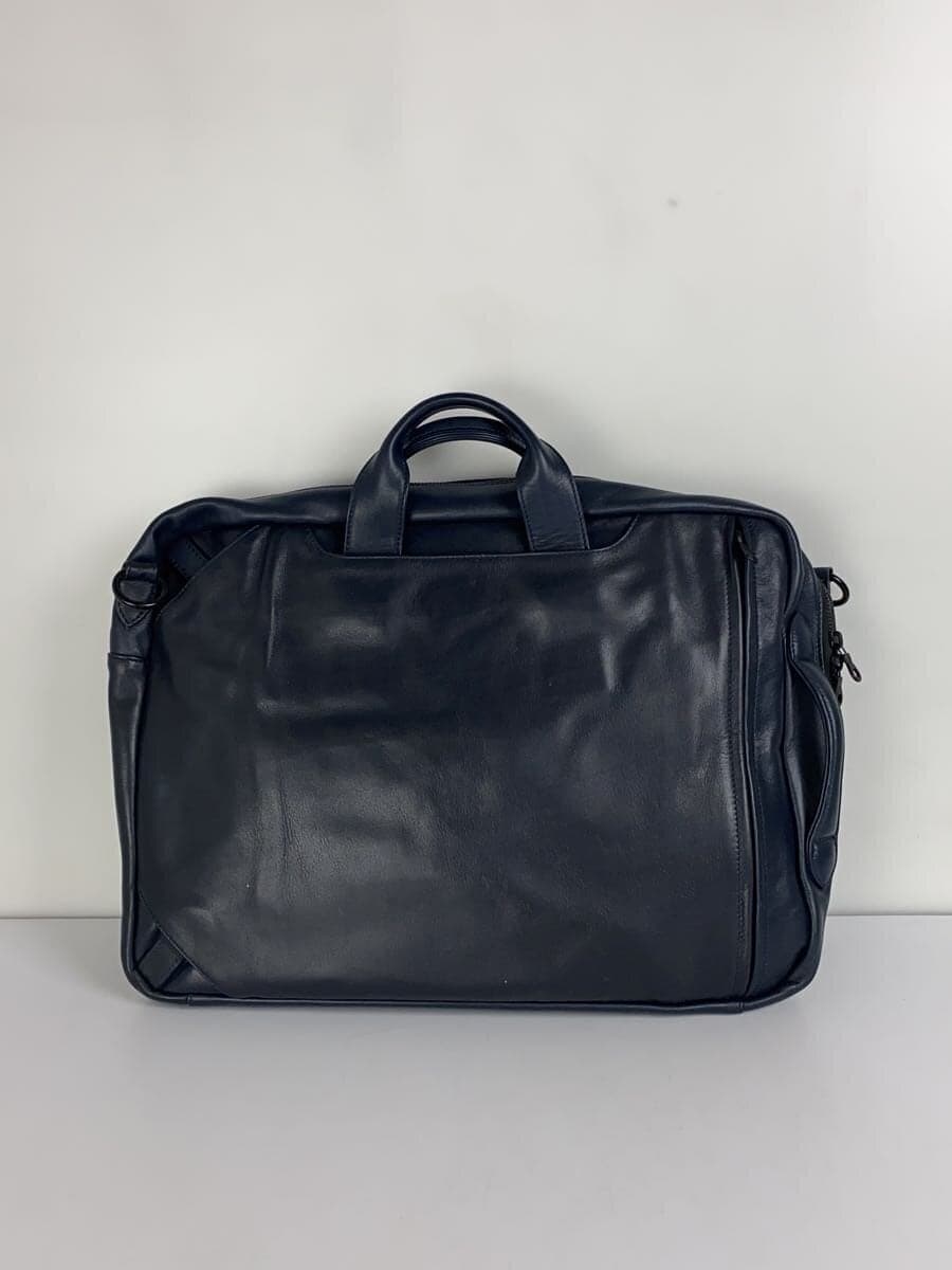 JOYA business bag leather navy J4834 3