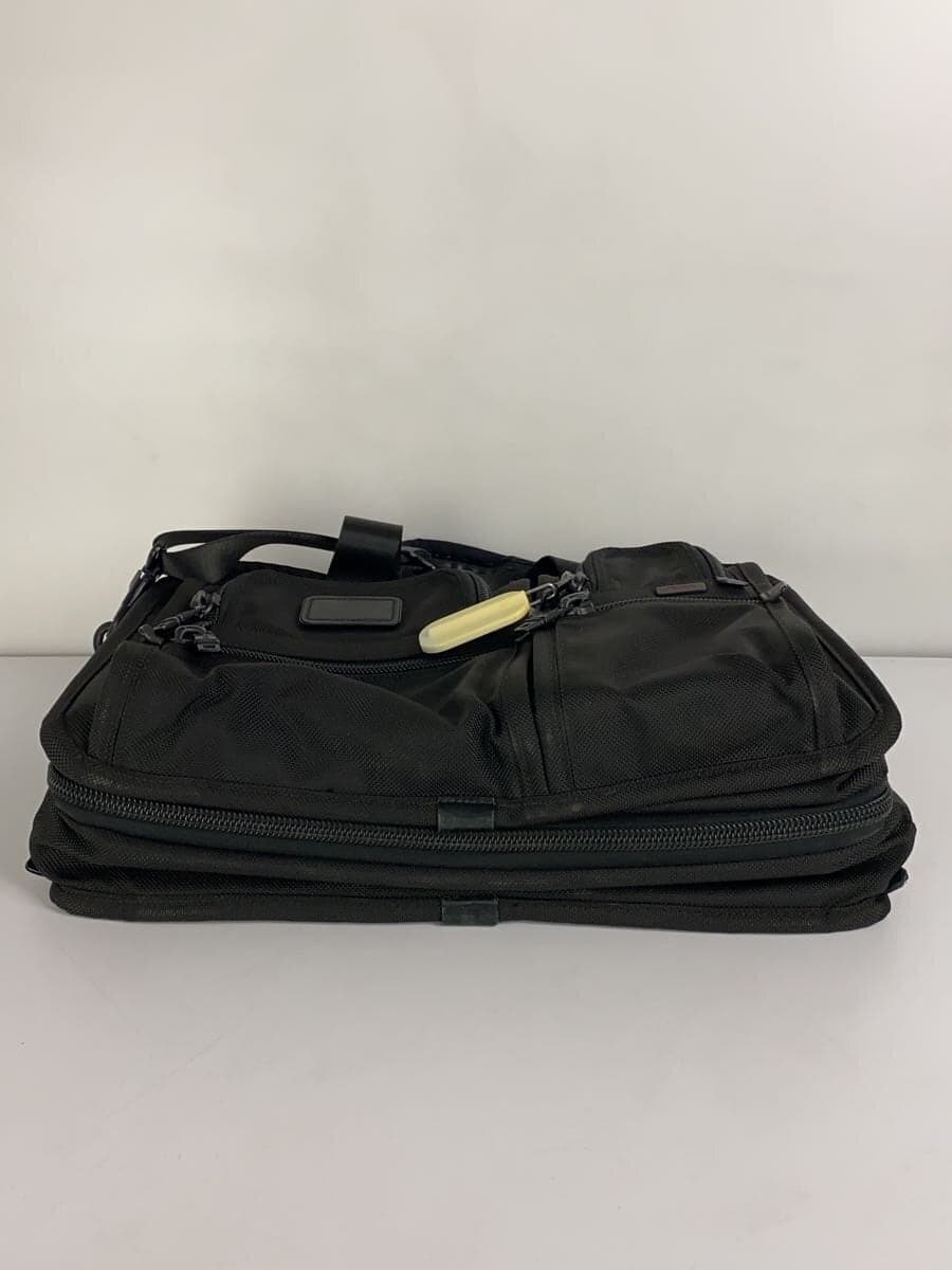 TUMI business bag PVC black plain 4