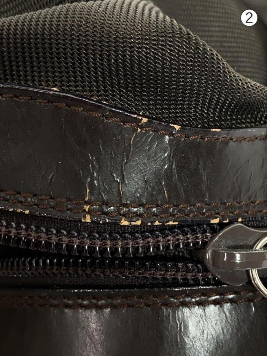 GUCCI Shoulder Bag_ Bamboo Nylon BRW 000･2214･0531 8