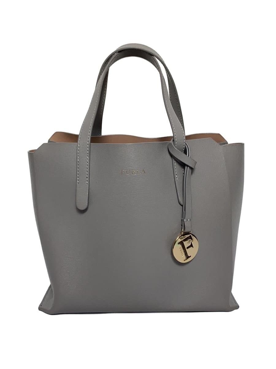 FURLA handbag leather GRY