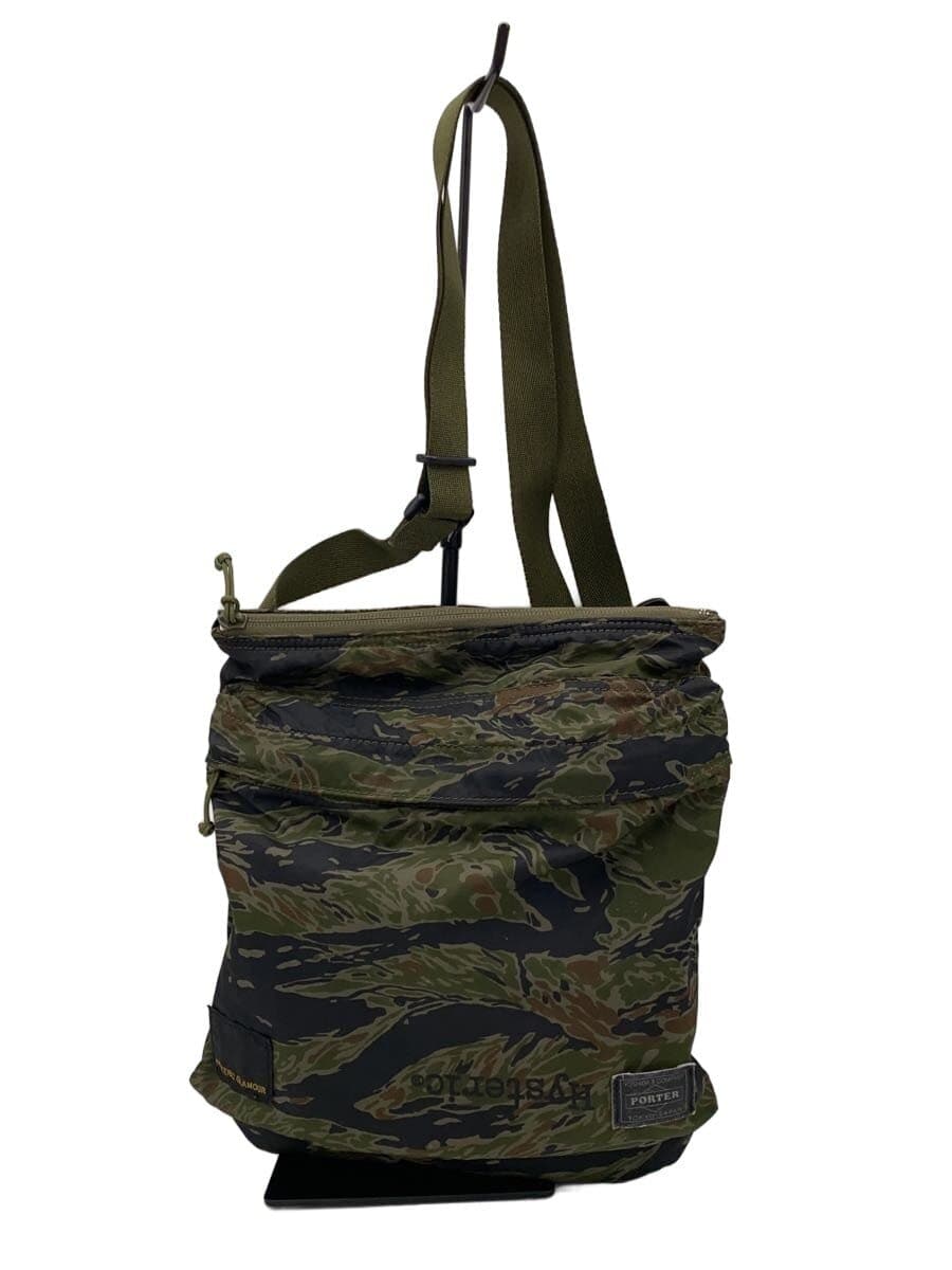 PORTER x HYSTERIC GLAMOUR Shoulder Bag Nylon Multicolor Camouflage