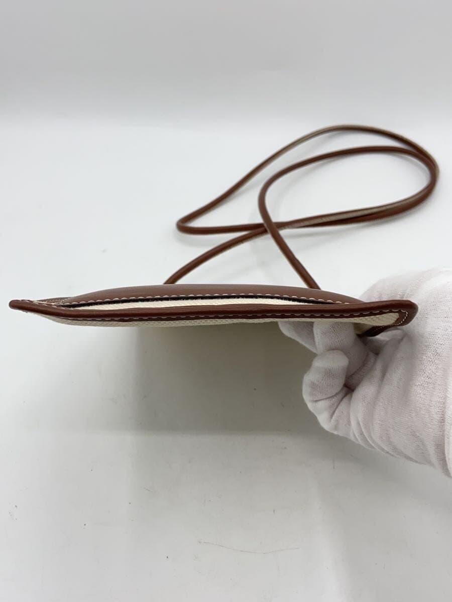 BURBERRY LONDON Small Logo Graphic Cotton Shoulder Shoulder Bag Canvas BRW Solid 4