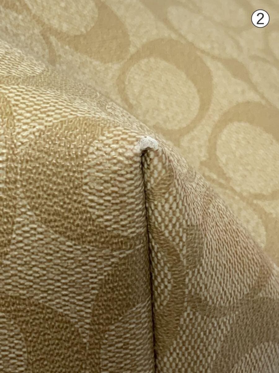 COACH Gallery Tote Signature Pink Leather PVC PNK Allover Pattern 79609 8