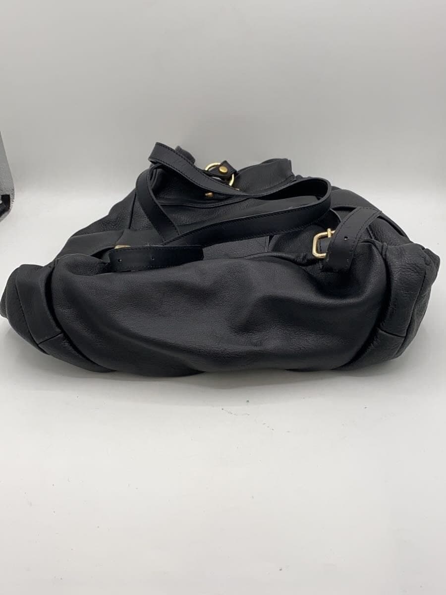 BALLY Backpack Leather Black Solid 4