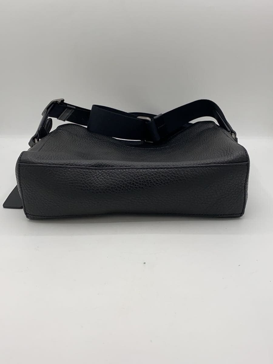 COACH Shoulder Bag Leather BLK Solid 91484 4