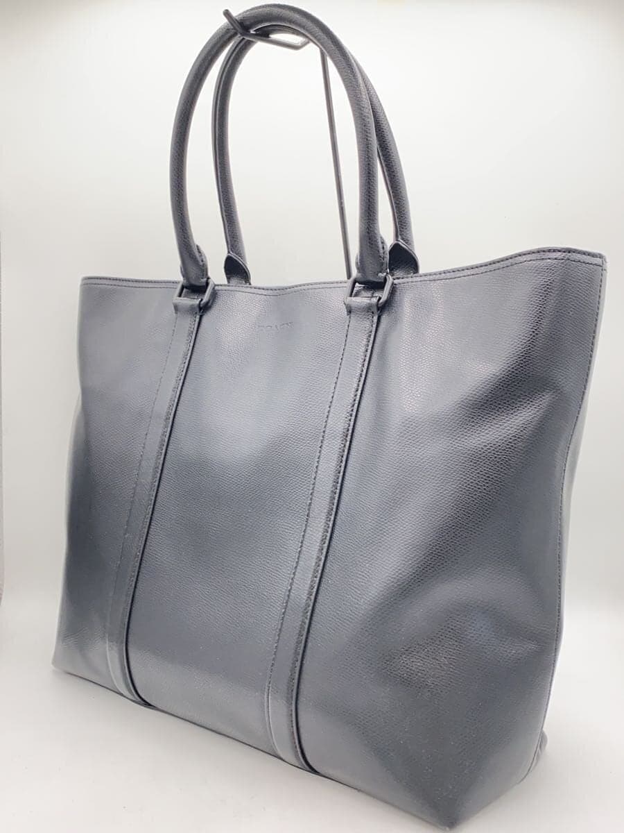 COACH x Mercedes-Bentz Metro Polytan Tote Leather BLK Solid 2