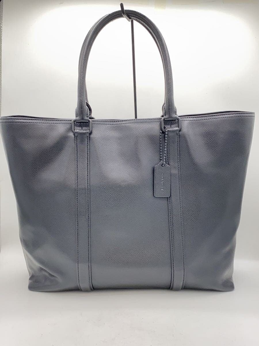 COACH x Mercedes-Bentz Metro Polytan Tote Leather BLK Solid 3