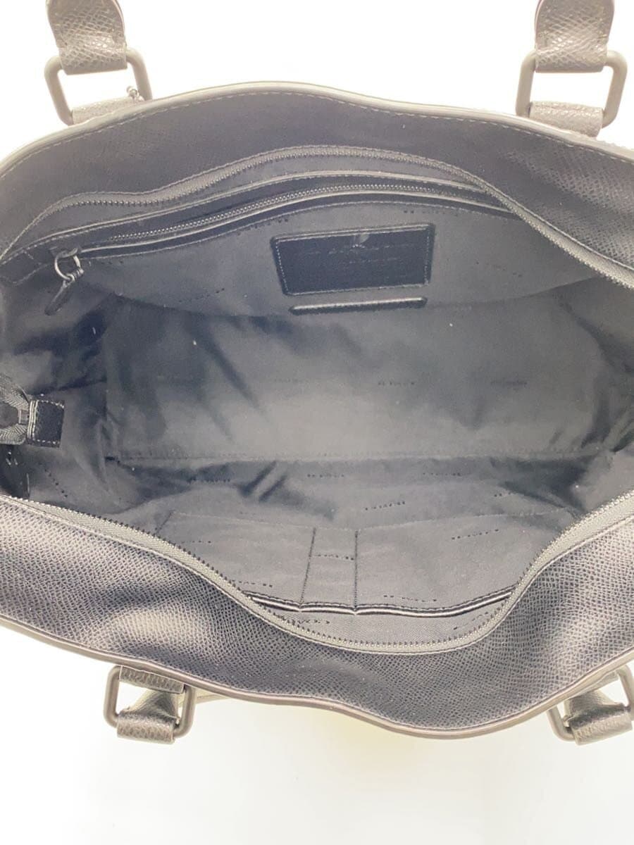 COACH x Mercedes-Bentz Metro Polytan Tote Leather BLK Solid 6