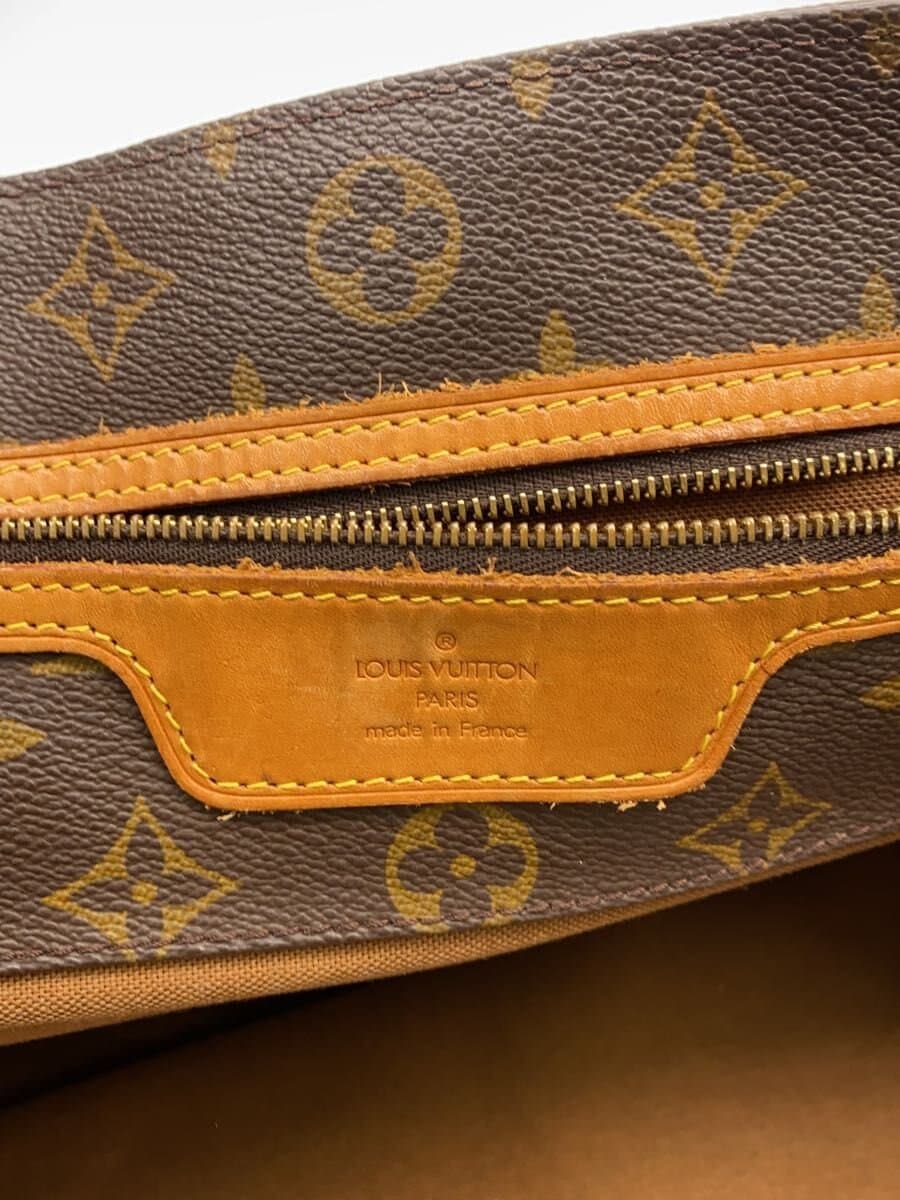 LOUIS VUITTON Sack Shopper ping_Monogram Canvas PVC BRW All Over Pattern 5