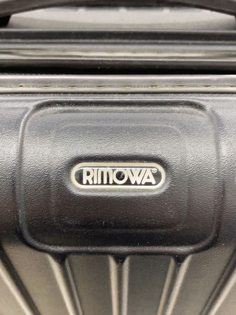 RIMOWA Cabin Trolley IATA Travel Carry BLK Solid 833571130730 5