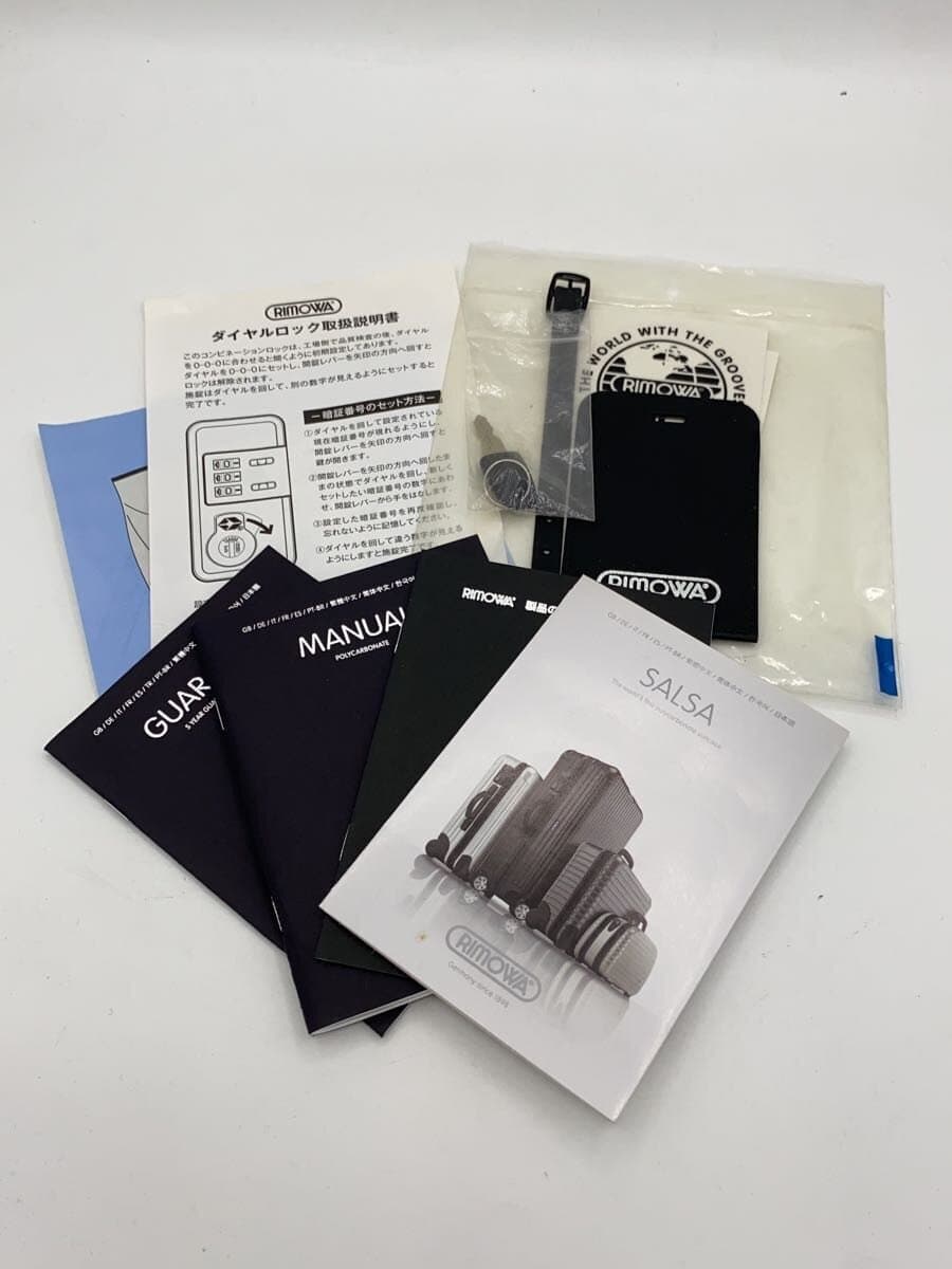 RIMOWA Cabin Trolley IATA Travel Carry BLK Solid 833571130730 9