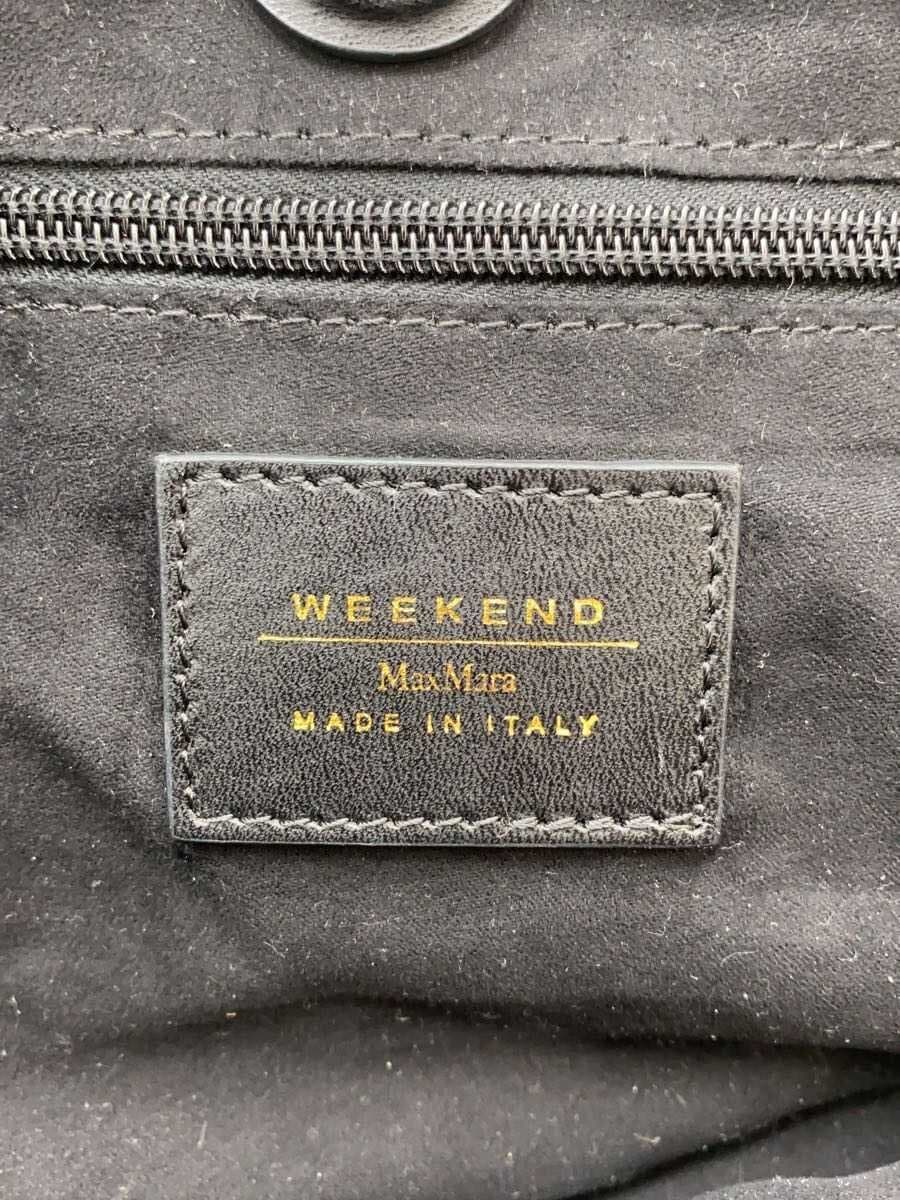 MAXMARA WEEKEND bag rayon black plain 5