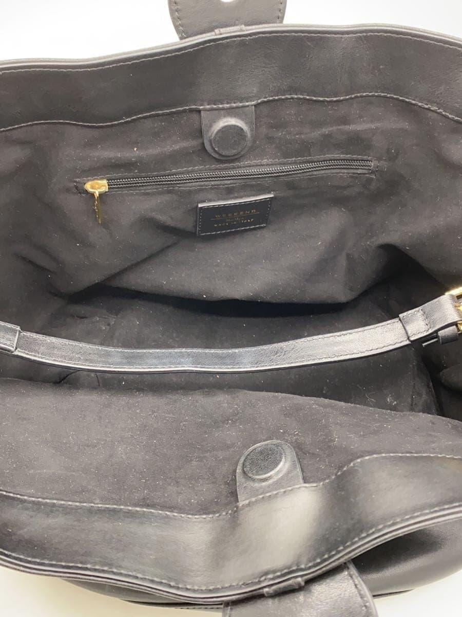 MAXMARA WEEKEND bag rayon black plain 6